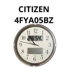 CITIZEN シチズン4FYA05BZ 電波時計 カレンダー、六曜、温度、湿度