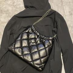 00s archive chain totebag quilting y2k