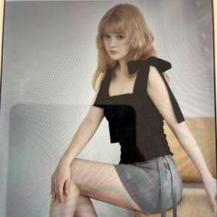 ANDMARY アンドマリー May shirring tops ブラック ANDMARY アンドマリー May shirring tops ブラック - メルカリ