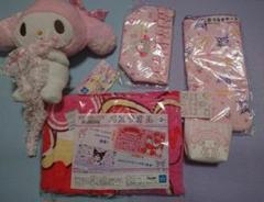 サンリオ マイメロ 抱きつきぬいぐるみ バスタオル ポーチ マルチケース セット