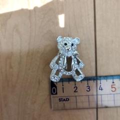 クマブローチ　卒服　セレモニー　発表会　美品