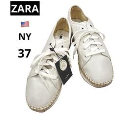 【ZARA BASIC COLECTION 】NY スニーカー　オフホワイト新品