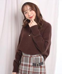 ★新品★ リランドチュール Rirandture サイドスリットフォックスニット