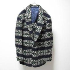 KENZO Vintage 幾何学模様 マオカラーテーラードジャケット