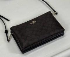 ⭐︎COACH コーチ ショルダーバッグ F58328 PVC ブラウン