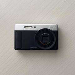 美品】PENTAX optio H90 ホワイト シルバー - メルカリ