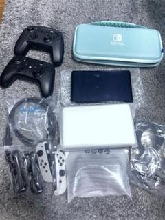 Nintendo有機EL Switch本体+コントローラー2つ