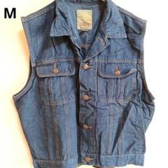 ∂激レア【OLD UNIQLO】90s前期 VINTAGE デニム ベスト 古着