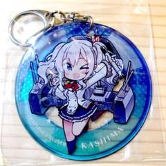 艦隊これくしょん～艦これ～　鹿島　クリア キーホルダー kk124のサムネイル
