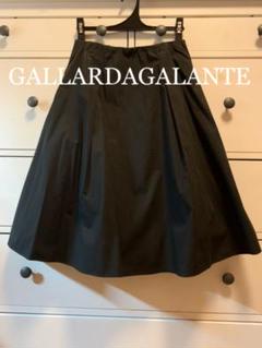 GALLARDAGALANTE フレアスカート トレンチスカート ブラック