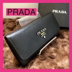 PRADA プラダ サフィアーノ キーケース レザー 7連 - メルカリ m49801439284 1