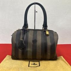 FENDI ボストンバッグ ペカン ショルダー付き 2way e18 FENDI ボストンバッグ ペカン ショルダー付き 2way e18