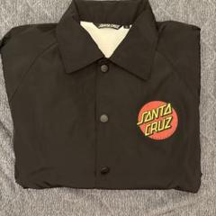SANTA CRUZ ブラックナイロンジャケット L