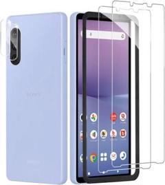 Xperia 10 V ガラスフィルム ＋カメラフィルム 各2枚入 G312