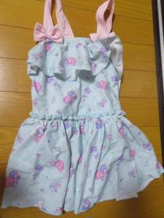 リトルツインスターズ キキララ ワンピース水着 120cm