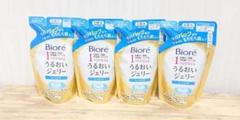 花王 ビオレうるおいジェリーしっとりつめかえ160ml×4つのサムネイル