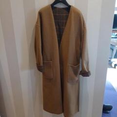 新品 ジャーナルスタンダード モヘアシープ ノーカラーコート リバーシブル ジャーナルスタンダード(JOURNAL STANDARD) レディース ノー