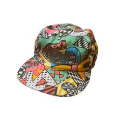 ~90s adidas / geometry pattern cap