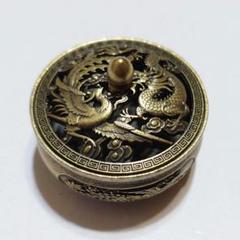若狭塗 巻卓 香炉台 漆 時代物(A647)