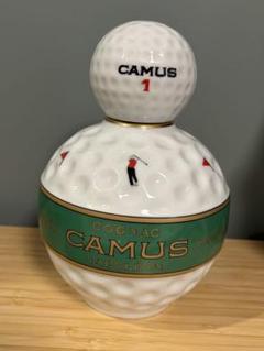 CAMUS カミュ ナポレオン トロフィー ゴルフボール 古酒未開栓✓CAMUSカミュナポレオン トロフィーゴルフボール40