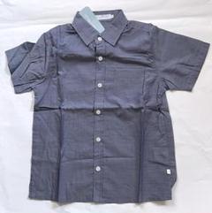 新品 タルティーヌエショコラ ダークブルー 半袖 男児 シャツ 130