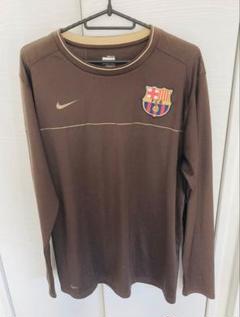 FC Barcelona Nike ブラウン長袖シャツ