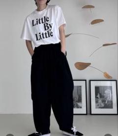新品未使用　argue ロゴTシャツLittle By Little ARGUE T-SHIRTS Little By Little/WHITE - メルカリ