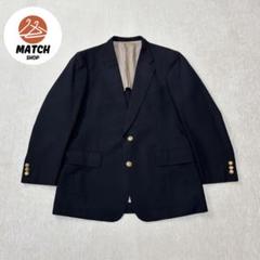 専用 MALE＆Co. 紺ブレザー ネイビー AB6/T175 金ボタン 美品 キングサイズ】 紺ブレザー 紺ブレ メンズ 秋冬春 ネイビー