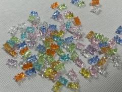HARIBO くま　かわいい　ストラップ　パーツ　ネイル　デコ　50個セット