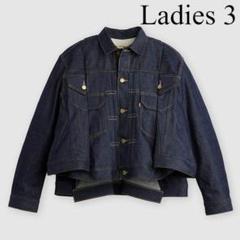 らっきーふう Levi's x sacai デニムMA-1 サイズ3 らっきーふう様専用 Levi's x sacai デニムMA-1 サイズ3 - メルカリ
