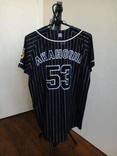 阪神タイガース 赤星憲広　ビジター　ブラック　ユニフォーム メンズ　M 刺繍