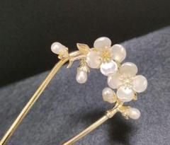 花モチーフ かんざし 【新品】浴衣　夏まつり　着物 ドレス パーティー