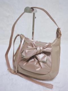 Madame Hiroko【美品】牛革ショルダーバッグ 本革