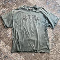 vintage Harley Davidson フェード ダメージ ボロ TEE