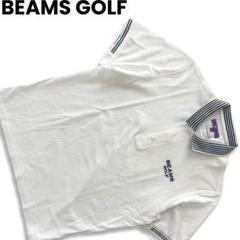 BEAMS GOLF ビームス ゴルフ　ポロシャツ　メンズ　XL 半袖　ロゴ