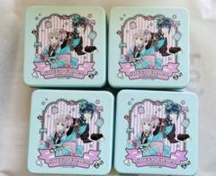 しゅごキャラ アニメイトカフェ 缶ケース 4点