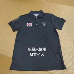 ADMIRAL GOLF(アドミラルゴルフ）　ポロシャツ　ブラックMサイズ