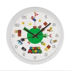マリオ 一番くじ A賞 いつでも大冒険壁掛け時計のサムネイル