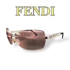 美品】FENDI フェンディ サングラス クリアグレージュ ズッカ