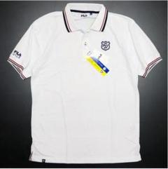【新品】フィラ ゴルフ メンズ 吸汗速乾 UVCUT 半袖 ポロシャツ Mサイズのサムネイル