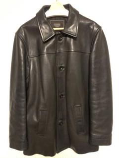 レアデザイン❗️COACHレザージャケット　ライダース　ブラウン　S〜M COACH/コーチ】 F33779 シングル ライダースジャケット