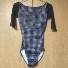 【ほぼ未使用】stina レオタード ブラックS 24AW メッシュ袋付き　花柄 2025年最新】スティナ レオタード ブラックの人気アイテム