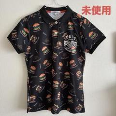 ROSASEN ロサーセン　ポロシャツ　ハンバーガー柄　Mサイズ