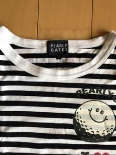 PEARLY GATES 【美品】【ボーダー】長袖 2025年最新】PEARLY GATES 柄・デザイン：ボーダー レディース