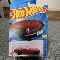 NOV 2024 GFCC 1957 BMW 507 SOFT TOP + ENGINE Model Car Red 1