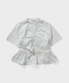CECILIE BAHNSEN セシリーバンセンACE TOP Tシャツ　白　S CECILIE BAHNSEN セシリーバンセンACE TOP Tシャツ白