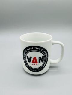 VANマグカップ旗文字　大変貴重なマグカップ一般非売品モノ ⭐️VANマグカップ昭和1970旗文字Designの復刻版お譲りします