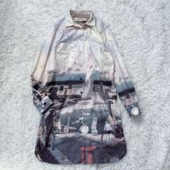 美品✨ポールスミスリバティ総柄ウエストリボンワンピース大きい