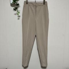 GU ストレッチテーパードパンツ ベージュ　M