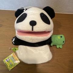 新品タグ付きの　ANIMAL LAND ハンドパペット パンダ 動物ぬいぐるみ Amazon.co.jp: PUPPET COLLECTION ZOO パンダ ハンドパペット